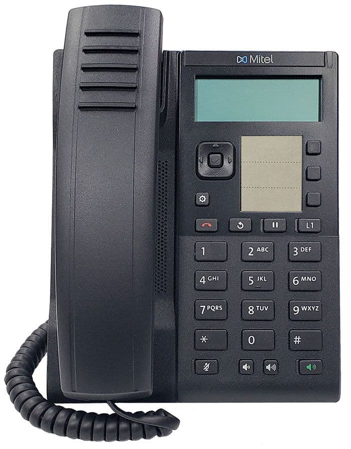 SIP Version, Mitel MiVoice 6905 IP Phone - VoIP phone with caller ID - 3-way call capability - SIP - 8 lines